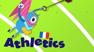 Athletics in French 🇫🇷  Learn French [upl. by Ainniz819]