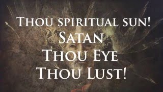 BEHEMOTH  O Father O Satan O Sun LYRIC VIDEO  Unofficial fanmade [upl. by Isabelita927]