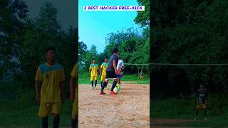 200IQ Hacker Freekick Tricks 🥵🥵 trending unluckyboy shorts soccer football [upl. by Aken]