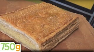 Recette de la Bande Dartois ou Feuilleté à la frangipane  750g [upl. by Yevre]