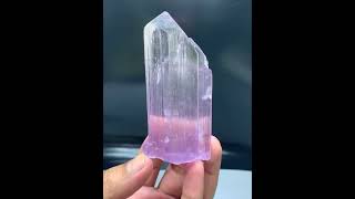 Pink KunziteCrystal  KunziteSpecimen  SpodumeneKunzite  FineMineral [upl. by Aleekahs]