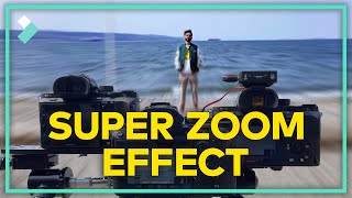 How to Create SUPER Zoom Effect in Filmora 12  Wondershare Filmora 12 [upl. by Ettennaej677]