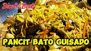 Bicols Best  Pancit Bato Guisado  Easy Recipe [upl. by Nnylrahc742]