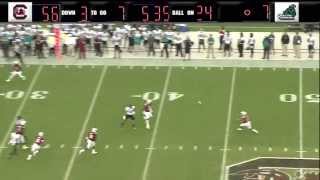 2013 USC vs Coastal Carolina  TJ Gurley Interception [upl. by Fan]