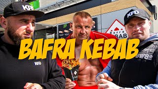 KEBAB MARIUSZA PUDZIANOWSKIEGO BAFRA KEBAB TEST [upl. by Lletram]