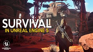 New SURVIVAL Games in UNREAL ENGINE 5 coming out in 2024 [upl. by Nitsrik]