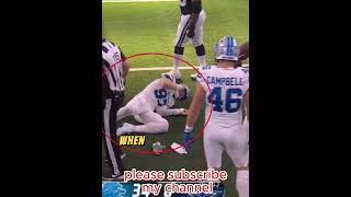 Aiden Hutchinson leg injured  facts shortvideos usa shorts viralvideo trending short [upl. by Ahtabbat]