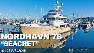 Nordhavn 76  Seacret  For Sale [upl. by Nus]