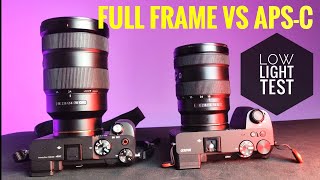 Full Frame VS APSC Which one in 2024 Low Light and High ISO Noise comparison [upl. by Browne]