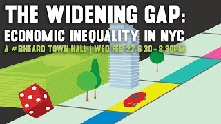 The Widening Gap Economic Inequality in NYC a BHeard Town Hall [upl. by Htebarual485]