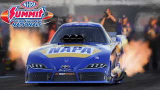 2022 NHRA Summit Nationals  Funny Car Eliminations  Norwalk OH [upl. by Annocahs]