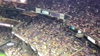 The Superdome crowd  is loud Heres a look at the first fullcapacity Who Dat in nearly 2 years [upl. by Woodberry]