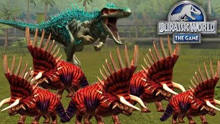 NASUTOCERATOPS SHOWDOWN  Jurassic World The Game EP516 [upl. by Ameluz]