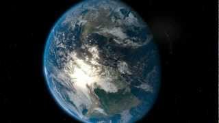 Earth From Space HD  Blender 262 [upl. by Lemaj]