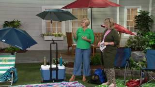 SportBrella Set of 2 VersaBrella AllPosition Umbrellas on QVC [upl. by Schulze606]