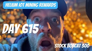 Helium Crypto Miner Earnings Update  Dec 18 2023 Day 615  Mining IOT Using Stock Bobcat 300 [upl. by Henke478]