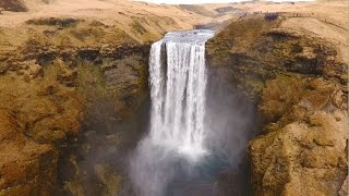 DRONE CASCADES et SABLE NOIR  VLOG ISLANDE 4 [upl. by Nellie]