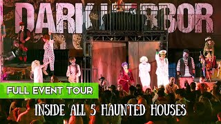 The Queen Mary’s Dark Harbor 2024 Inside ALL 5 Haunted Houses amp Thrilling Shows [upl. by Randi]