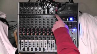 Behringer XENYX X1832USB Mixer [upl. by Aicatan]