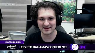 Crypto billionaire BankmanFried talks sustainability affective altruism at Bahamas conference [upl. by Price]