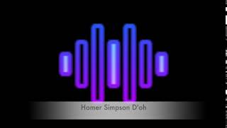 Homer Simpson Doh  Sound Effect HD [upl. by Nomzzaj]