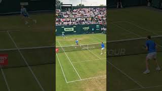 Insane doubles point from ATP Halle Hanfmann  Köpfer vs Vavassori  Bolelli shorts [upl. by Amada]