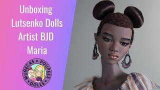 Unboxing Lutsenko Full Set Maria Artist BJD [upl. by Jordans]