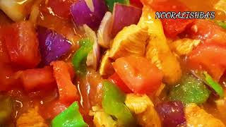 Chicken jalfrezi Quick Resturant style Chicken Jalfrezi NoorAlishbas Cooking [upl. by Manbahs399]