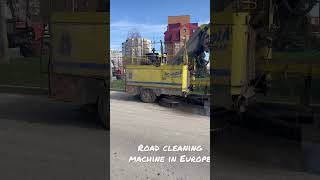 European technology of road cleaning [upl. by Hadwin]