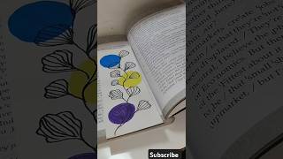 Easy bookmark paintingeasybookmark bookmarks shortvideo easyart simpleart trendingshortsdiy [upl. by Kcired625]