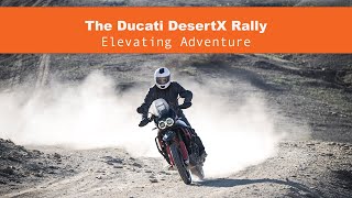 Testing the Ducati DesertX Rally in Morocco [upl. by Niles]