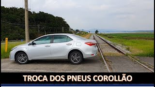 Corolla XEI 2016  Troca dos Pneus para Michelin corolla pneusmichelin [upl. by Elhsa145]