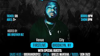 Spoda  Performs live at the ‘Warside 2’ World Tour Brooklyn NY ReadyRockDee App Exclusive [upl. by Yvor437]