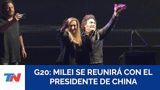 CUMBRE DEL G20 I El presidente Milei se reunirá con su par de China para definir proyectos en común [upl. by Palocz199]