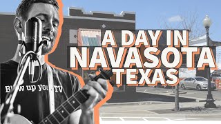 Touring downtown Navasota Texas The Blues Capital of Texas [upl. by Kcirderf]