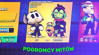 POGROMCY MITÓW 📢 BRAWL STARS 🎁 KIT MA JEDNEGO ZĘBA  🎉 [upl. by Rebor312]