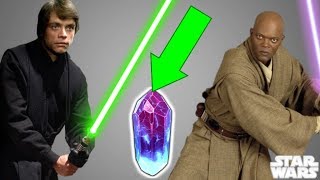 The MOST POWERFUL Lightsaber Crystal In Star Wars  According To Luke Skywalker [upl. by Nitsirt]