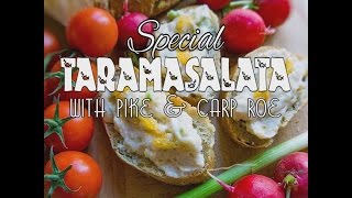 Taramasalata recipe with pike and carp roe a special Romanian recipe  Gustomondo [upl. by Nnairac]