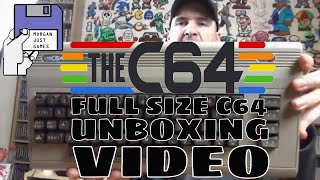 C64 Maxi Unboxing  Full Size C64 Maxi Unboxing Video  Review and Tryout [upl. by Ignace299]