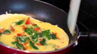 How to make the perfect veggie omelette [upl. by Allenaj]