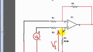 Amplificatore differenziale con operazionale [upl. by Ail]