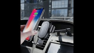 Allinone Wireless Charger Car Mount with Longer Arm  Closer Clearer [upl. by Sivie]