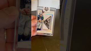 Troy Aikman Game Worn 11 Apex patch relic What a card [upl. by Yluj]