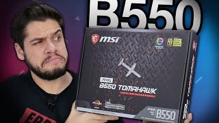 B550 VALE A PENA Construção recursos e preço TOMAHAWK B550 vs X570 X470 B450 Suporte Ryzen 4000 [upl. by Aratal587]