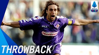 Gabriel Batistuta  Fiorentinas Legendary Striker  Throwback  Serie A TIM  Serie A TIM [upl. by Grimbald57]