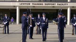 USAF Honor Guard Drill Team 2014 Keesler AFB [upl. by Esiuole]