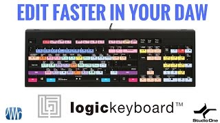 Presonus Studio One  Shortcut Keyboard  Logic Keyboard  HomeRecordingMadeEasycom [upl. by Kiryt417]