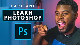 How to Use Adobe Photoshop Part 1 Graphic Design Tutorial for Beginners [upl. by Wisnicki814]