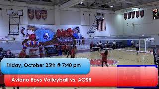 Aviano MHS  Volleyball vs Sigonella  Double Header  Live Stream [upl. by Lisle4]