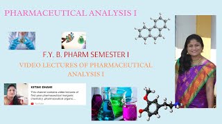 PHARMACEUTICAL ANALYSIS IUNITV [upl. by Adnyl]